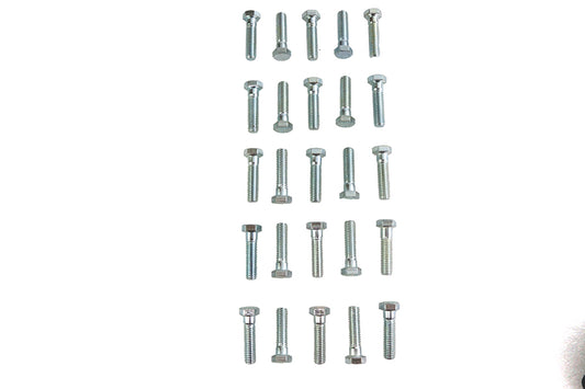HARLEY Hex Cap Bolts Zinc 3/8 inch-16 x 1-1/2 inch Fits 0-  All, Models