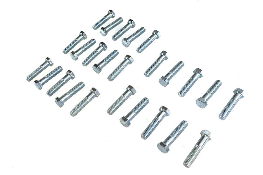 HARLEY Sechskantschrauben Zink 3/8 Zoll x 1-3/4 Zoll Passend für 0- Alle, Modelle