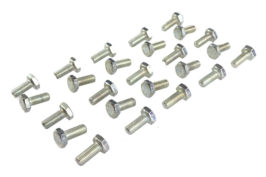 HARLEY Sechskantschrauben Zink 1/4 Zoll x 5/8 Zoll Passend für 0- Alle Modelle