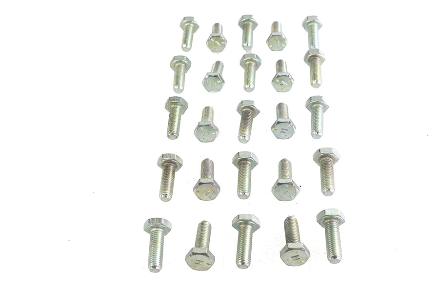 HARLEY Sechskantschrauben Zink 1/4 Zoll x 3/4 Zoll Passend für 0- Alle, Modelle