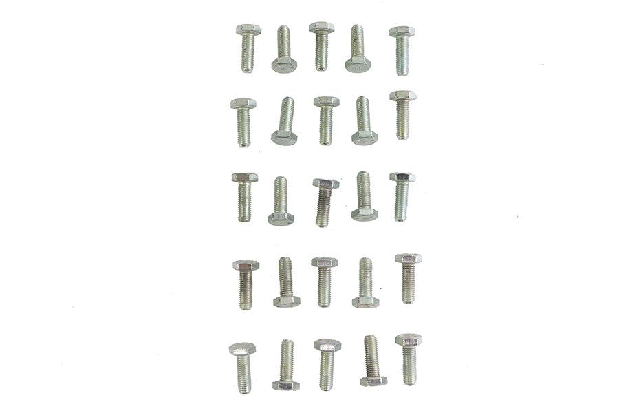 HARLEY Sechskantschrauben Zink 1/4 Zoll x 3/4 Zoll Passend für 0- Alle, Modelle