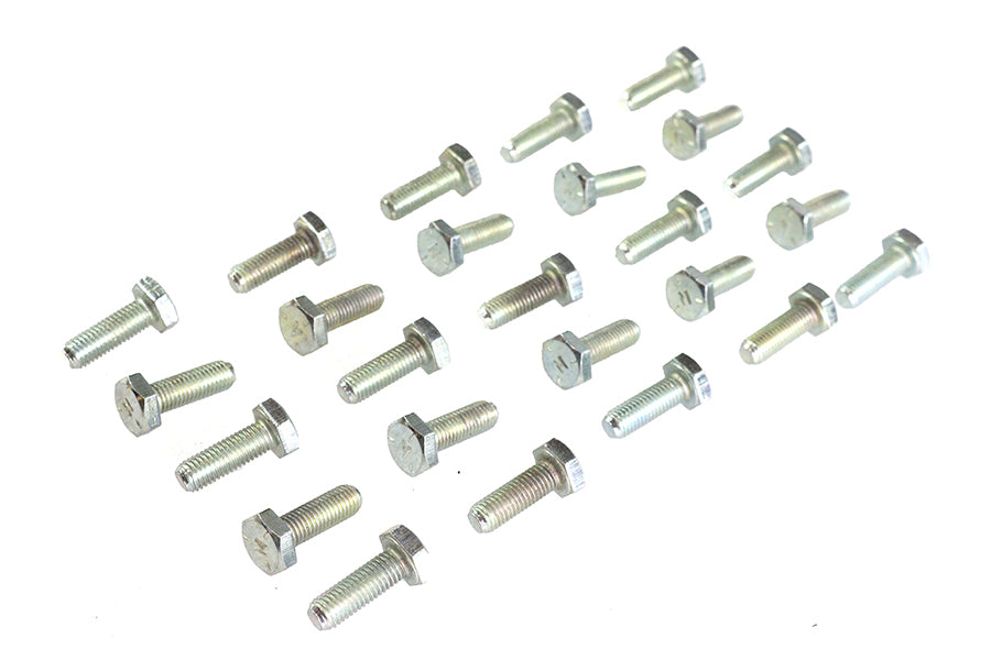 HARLEY Sechskantschrauben Zink 1/4 Zoll x 3/4 Zoll Passend für 0- Alle, Modelle