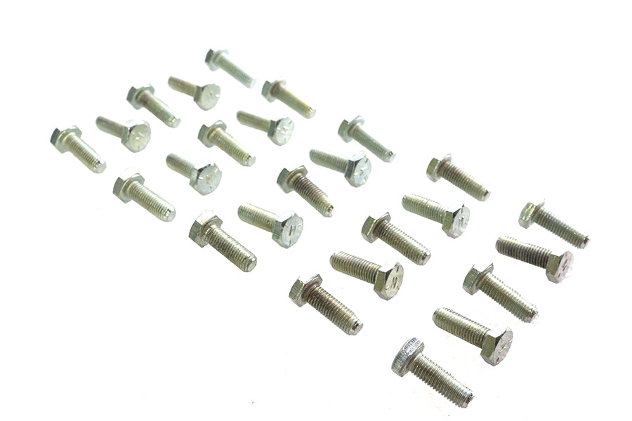 HARLEY Sechskantschrauben Zink 1/4 Zoll x 3/4 Zoll Passend für 0- Alle, Modelle