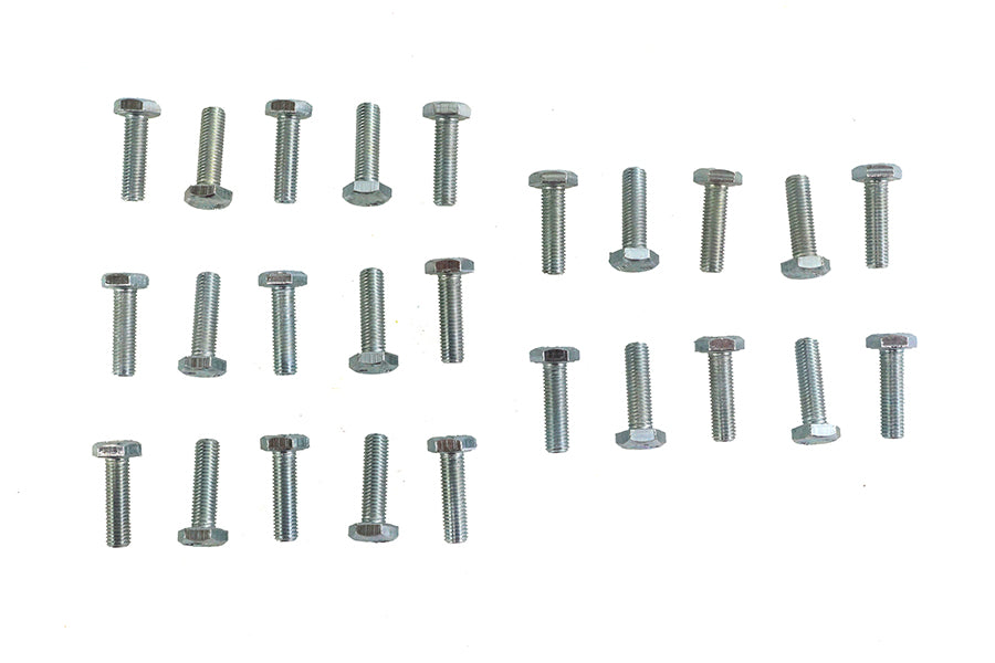 HARLEY Sechskantschrauben Zink 1/4 Zoll x 7/8 Zoll Passend für 0- Alle, Modelle