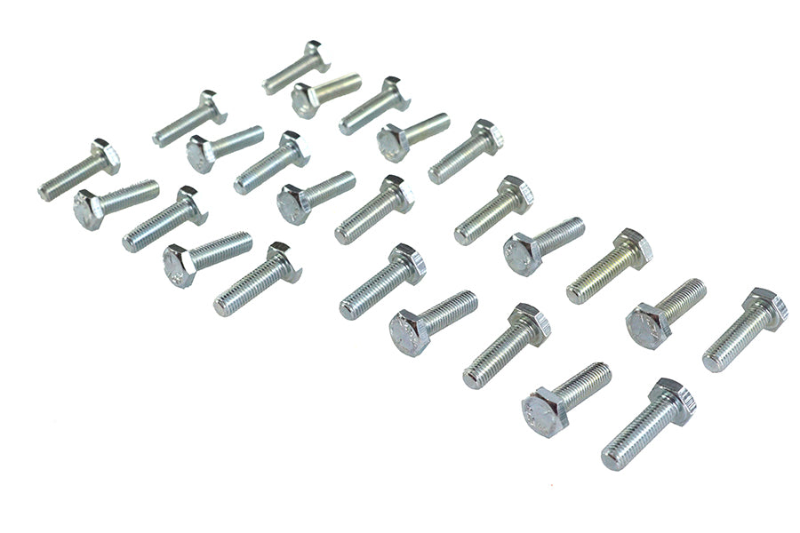 HARLEY Sechskantschrauben Zink 1/4 Zoll x 7/8 Zoll Passend für 0- Alle, Modelle