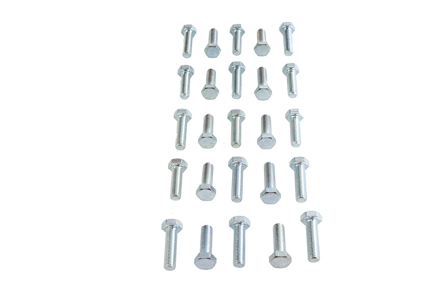 HARLEY Sechskantschrauben Zink 5/16 Zoll X 1 Zoll Passend für 0- Alle, Modelle