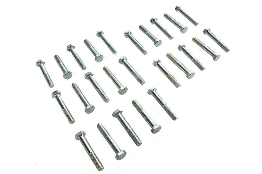 HARLEY Sechskantschrauben Zink 5/16 Zoll X 2 Zoll Passend 0-  Alle, Modelle