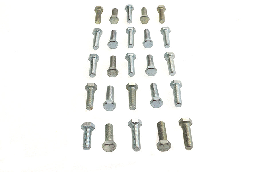 HARLEY Sechskantschrauben Zink 3/8 Zoll X 1-1/4 Zoll Passend für 0- Alle, Modelle