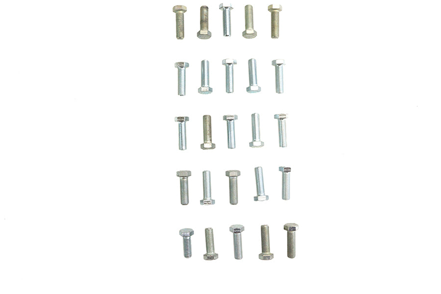 HARLEY Sechskantschrauben Zink 3/8 Zoll X 1-1/4 Zoll Passend für 0- Alle, Modelle