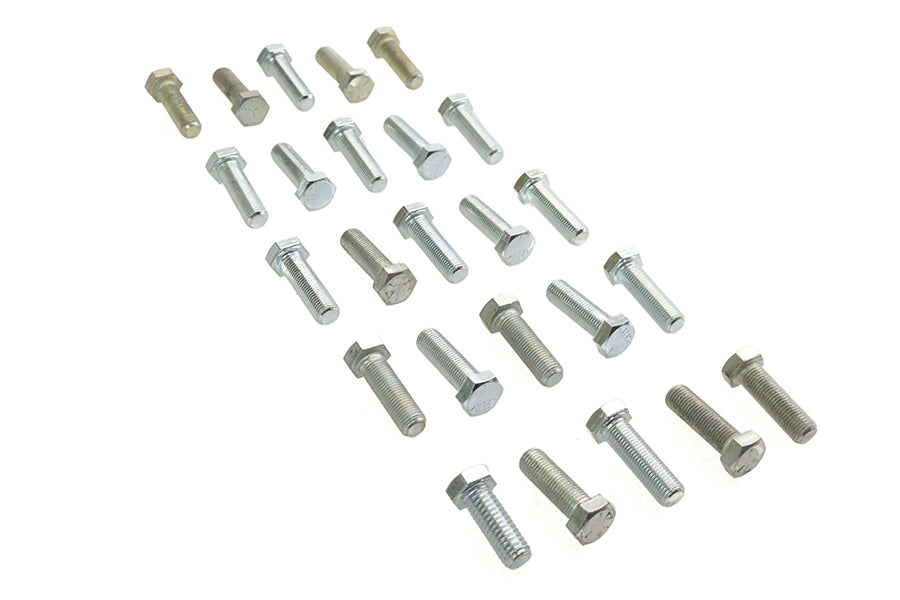 HARLEY Sechskantschrauben Zink 3/8 Zoll X 1-1/4 Zoll Passend für 0- Alle, Modelle