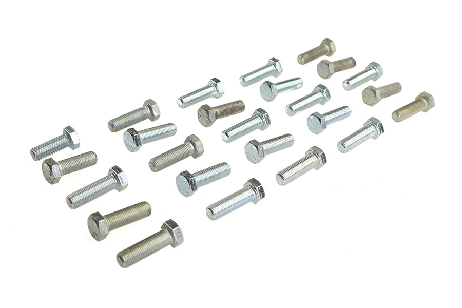 HARLEY Sechskantschrauben Zink 3/8 Zoll X 1-1/4 Zoll Passend für 0- Alle, Modelle
