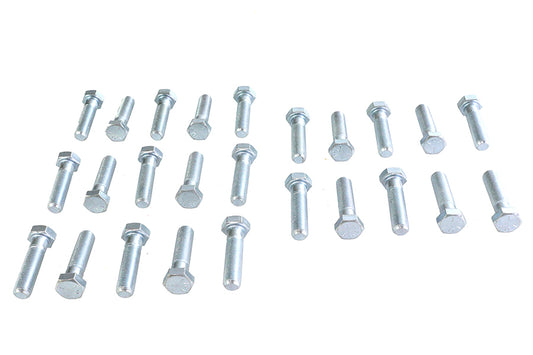 HARLEY Hex Cap Bolts Zinc 3/8 inch X 1-1/2 inch Fits 0-  All, Models