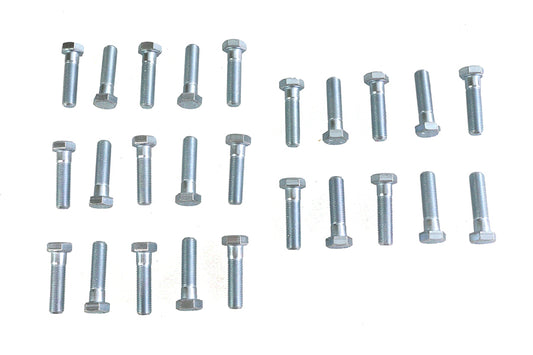 HARLEY Hex Cap Bolts Zinc 3/8 inch X 1-1/2 inch Fits 0-  All, Models
