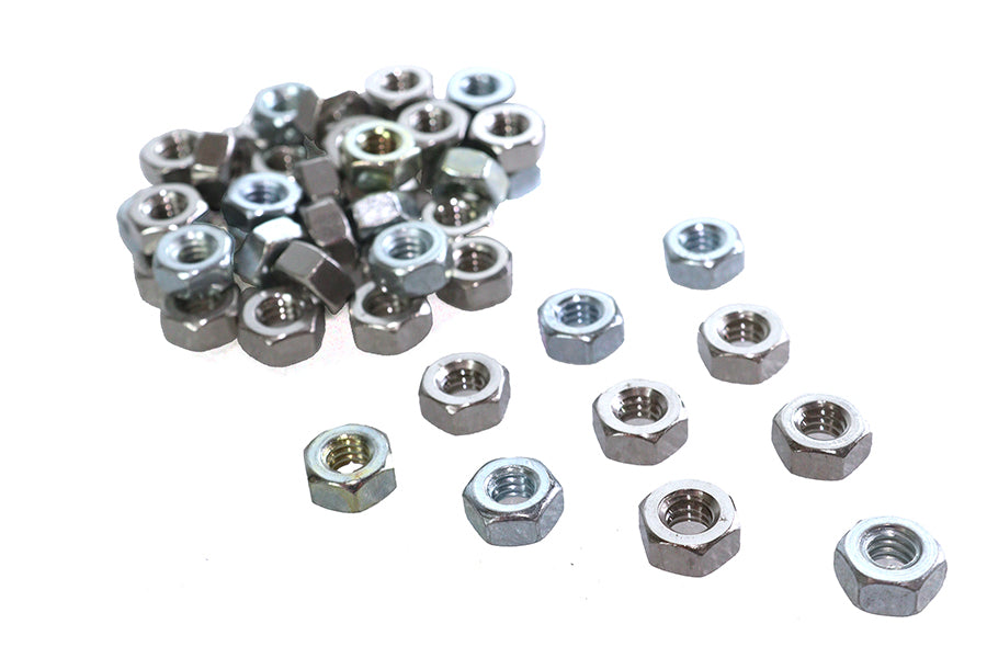 HARLEY Sechskantmuttern Zink 1/4 Zoll-20 Standard Passend für 0- Alle Modelle