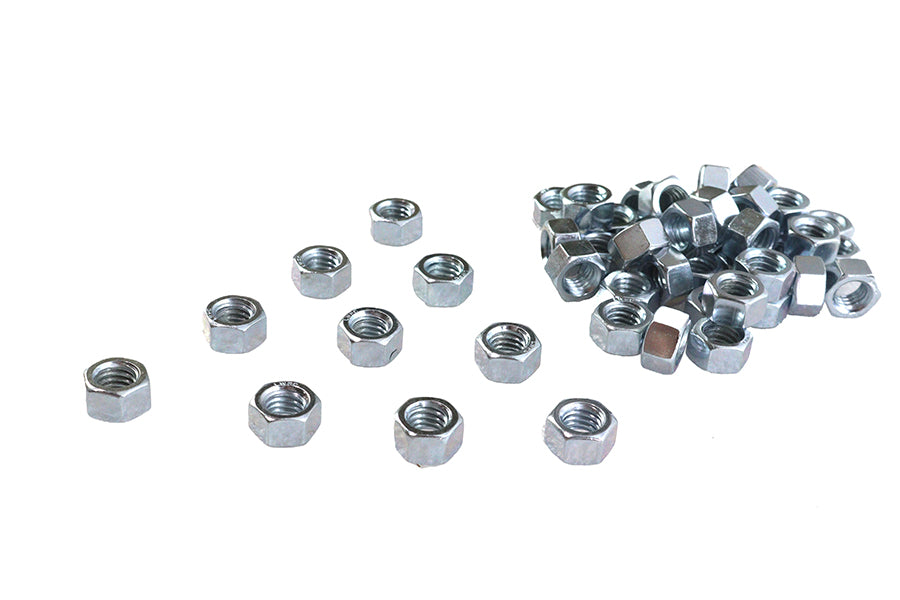 HARLEY Zink-Sechskantmuttern 3/8 Zoll-16 Standard Passend für alle Modelle 0-