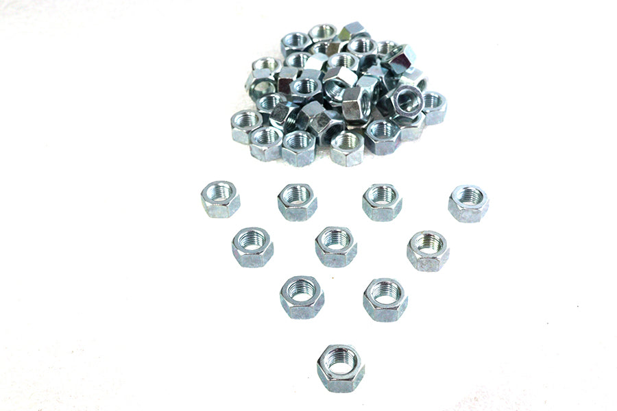 HARLEY Zink Sechskantmuttern 3/8 Zoll-24 Standard Passend für alle Modelle