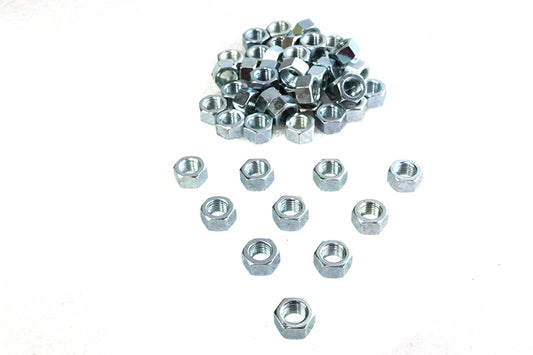 HARLEY Zink Sechskantmuttern 3/8 Zoll-24 Standard Passend für alle Modelle