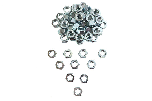 HARLEY Zink Sechskantmuttern 7/16 Zoll-20 Standard Passend für 0- Alle, Modelle