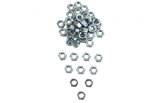 HARLEY Zink Sechskantmuttern 5/16 Zoll-18 Nyloc Passend für 0- Alle, Modelle