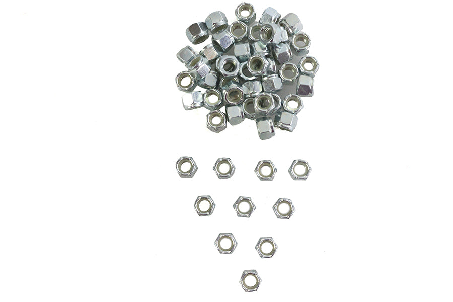 HARLEY Zink-Sechskantmuttern 3/8 Zoll-16 Nyloc Passend für 0-Alle, Modelle