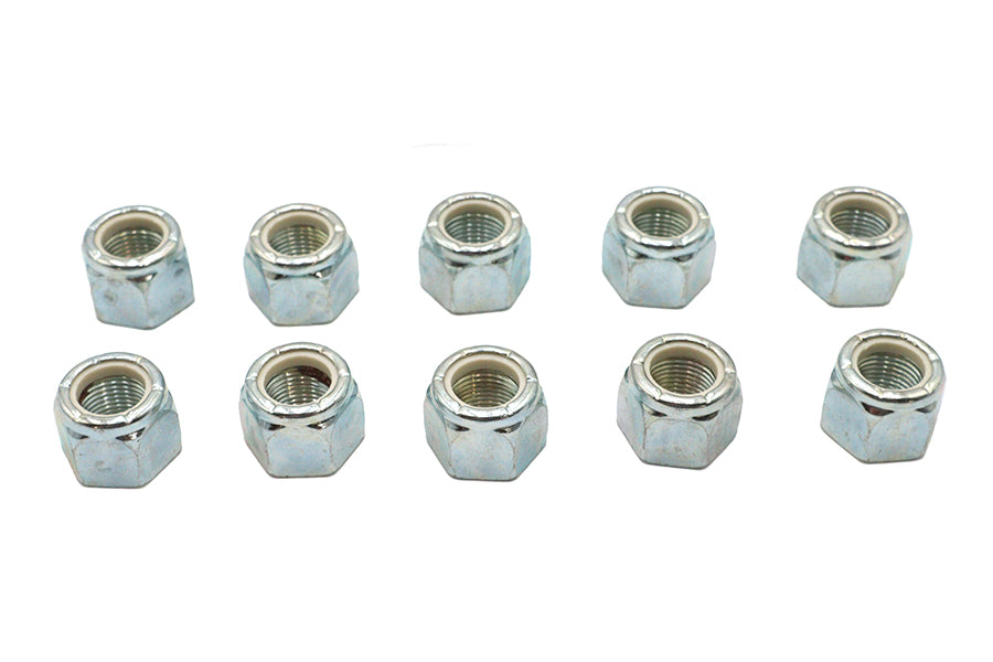 HARLEY Zink Sechskantmuttern 5/8 Zoll-18 Nyloc Passend für 0- Alle, Modelle
