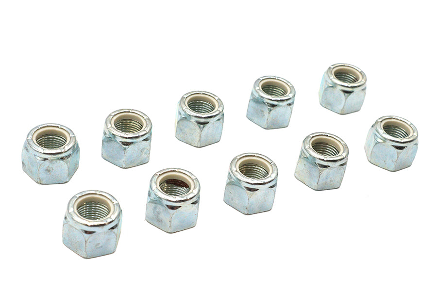 HARLEY Zink Sechskantmuttern 5/8 Zoll-18 Nyloc Passend für 0- Alle, Modelle