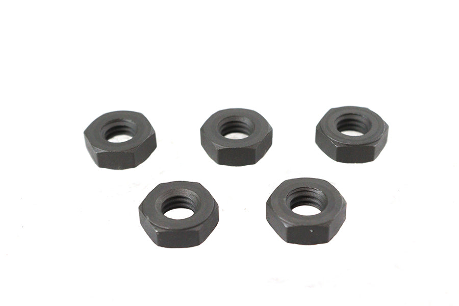 HARLEY Parkerisierte Sechskantmuttern 1/4 Zoll-24 x 5/32 Zoll x 7/16 Zoll Passend für 0-  Alle, Modelle