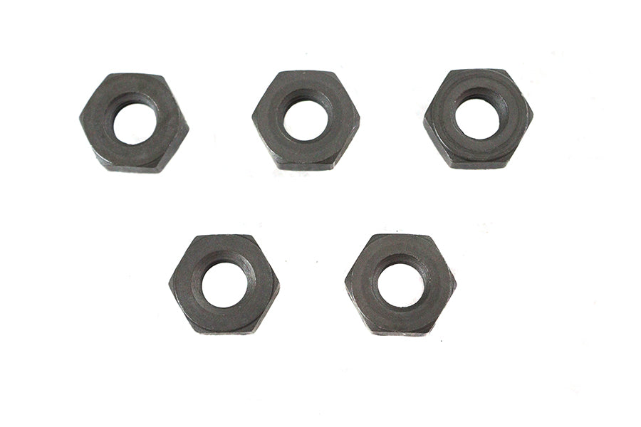 HARLEY Parkerisierte Sechskantmuttern 1/4 Zoll-24 x 5/32 Zoll x 7/16 Zoll Passend für 0-  Alle, Modelle