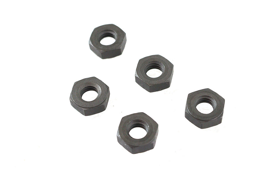 HARLEY Parkerisierte Sechskantmuttern 1/4 Zoll-24 x 5/32 Zoll x 7/16 Zoll Passend für 0-  Alle, Modelle