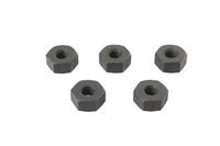 HARLEY Parkerized Sechskantmuttern 1/4 Zoll-24 Passend für 0- Alle, Modelle