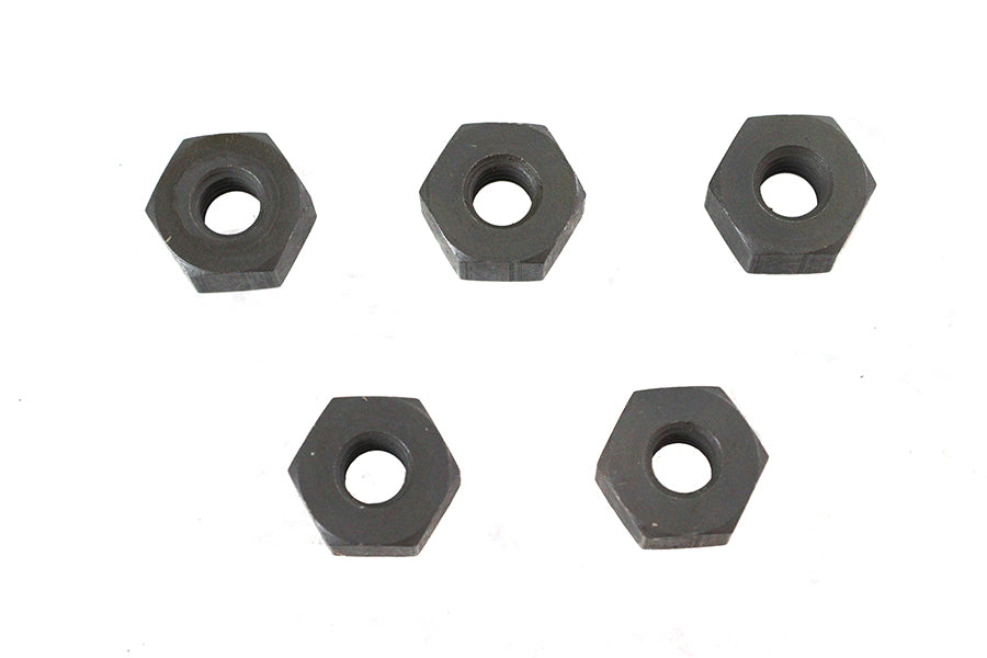 HARLEY Parkerized Sechskantmuttern 1/4 Zoll-24 Passend für 0- Alle, Modelle