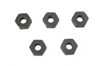 HARLEY Parkerized Sechskantmuttern 1/4 Zoll-24 Passend für 0- Alle, Modelle