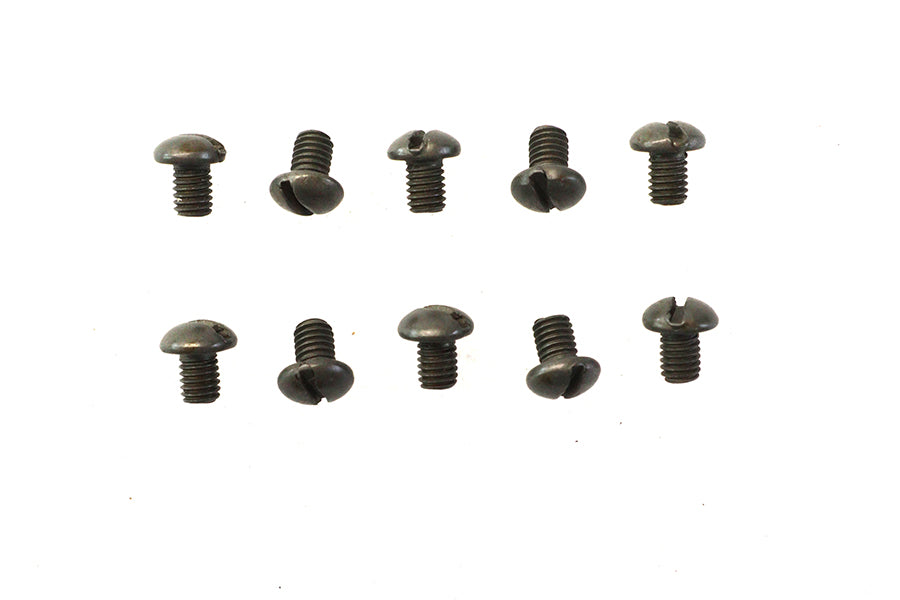 HARLEY Rundkopfschrauben 10-32 X 1/4 Zoll Passend für 0- Alle, Modelle