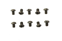 HARLEY Rundkopfschrauben 10-32 X 1/4 Zoll Passend für 0- Alle, Modelle