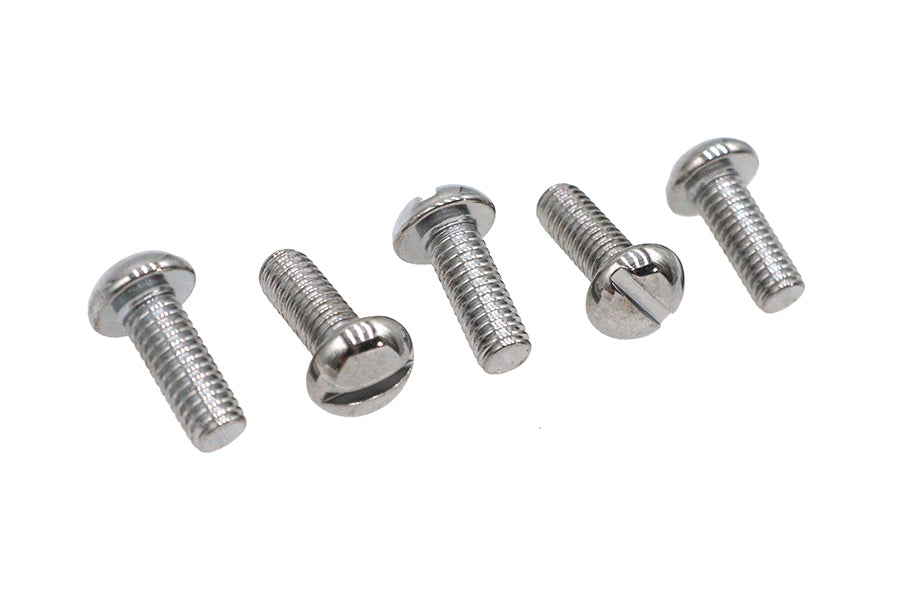 HARLEY Rundkopfschrauben 1/4 Zoll-24 X 5/8 Zoll Passend für 0- Alle, Modelle