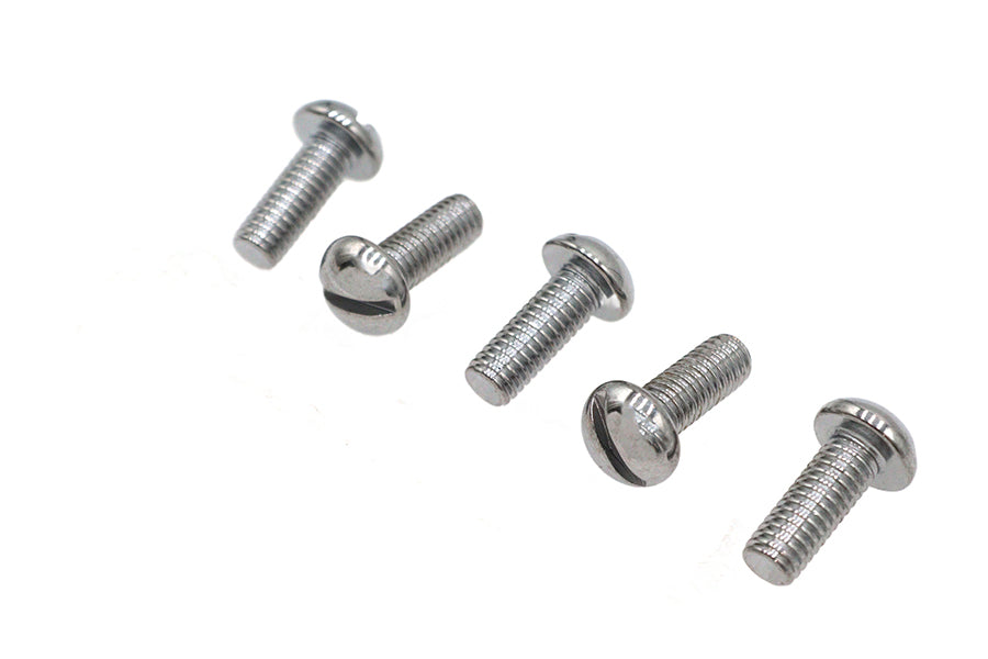 HARLEY Rundkopfschrauben 1/4 Zoll-24 X 5/8 Zoll Passend für 0- Alle, Modelle