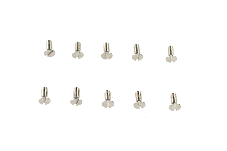 HARLEY Senkkopfschrauben 10-32 X 1/2 Zoll Edelstahl Passend für 0- Alle, Modelle