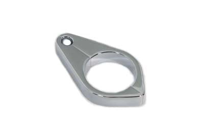 HARLEY Billet Kabelklemme Chrom Passt 0- Alle Modelle mit 39 mm Gabelrohr