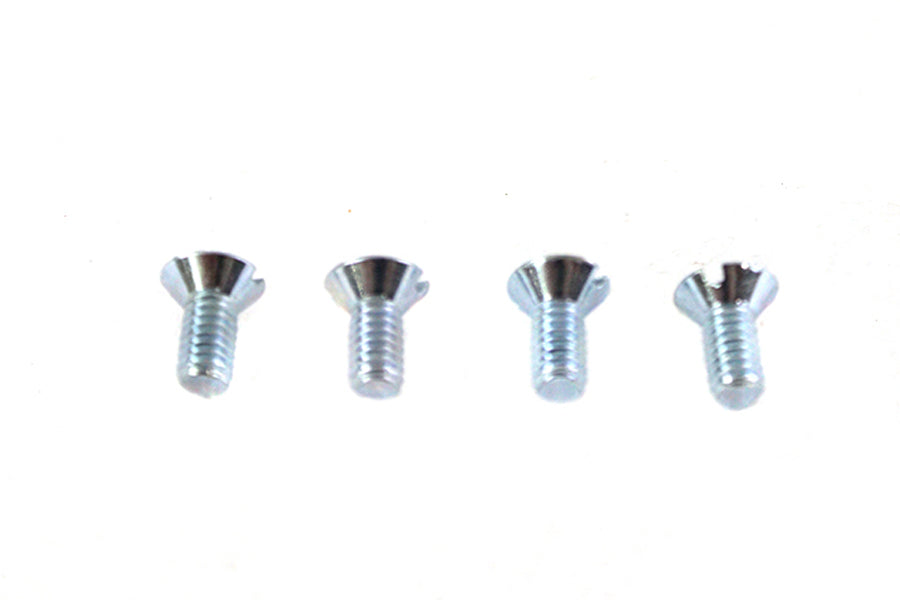 HARLEY 8-32 x 3/8 Zoll Flachkopf-Schlitzschraube Zink Passend für alle 0-Modelle
