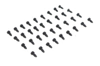 HARLEY Rocker Box Cover Screw Set Black fits 1936-1940 EL,   1941-1947 FL,