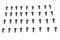 HARLEY Rocker Box Cover Screw Set Black fits 1936-1940 EL,   1941-1947 FL,