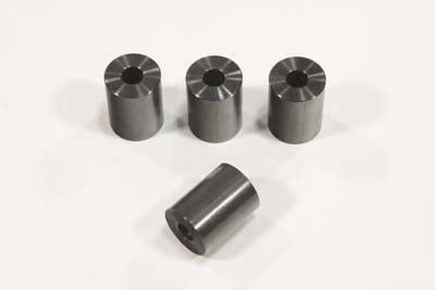HARLEY schwarzes Distanzstück-Set 3/8 Zoll x 1 Zoll x 1-5/16 Zoll Passend für 0- Alle, Modelle 1936-1952 EL, 1941-19