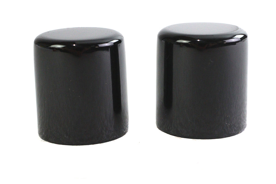 HARLEY Große magnetische Andockpunkt-Abdeckungen, Glänzend Schwarz, passend für 0- Zoll Custom, Anwendung