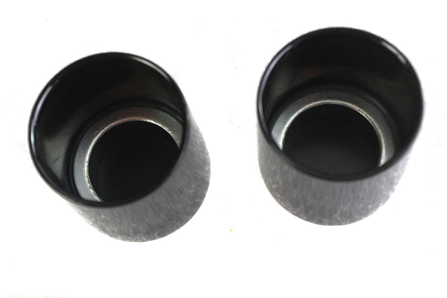 HARLEY Große magnetische Andockpunkt-Abdeckungen, Glänzend Schwarz, passend für 0- Zoll Custom, Anwendung