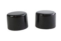 HARLEY Kurze Magnetische Docking Points Abdeckungen Glanzschwarz Passend für 0-  Custom, Anwendung