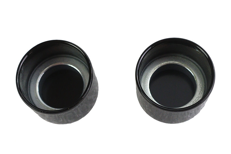 HARLEY Kurze Magnetische Docking Points Abdeckungen Glanzschwarz Passend für 0-  Custom, Anwendung