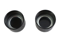 HARLEY Kurze Magnetische Docking Points Abdeckungen Glanzschwarz Passend für 0-  Custom, Anwendung