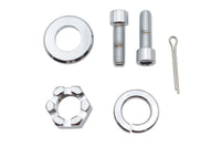 HARLEY Chrom-Hinterachs-Mutter-Kit passend für 0- Custom, Anwendung für Ultima 250 Series Softail Rahmen