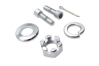 HARLEY Chrom-Hinterachs-Mutter-Kit passend für 0- Custom, Anwendung für Ultima 250 Series Softail Rahmen