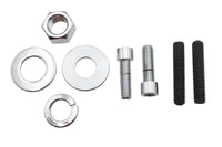 HARLEY Chrom Hinterachs-Mutter Kit Passend für 0- Custom, Anwendung für Ultima 200 Series Softail Rahmen
